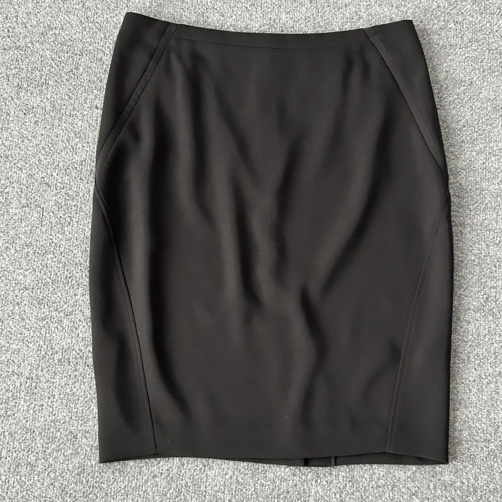 Ted Baker London Black Tailored Pencil Skirt Women's 4 Workwear Office Cocktail